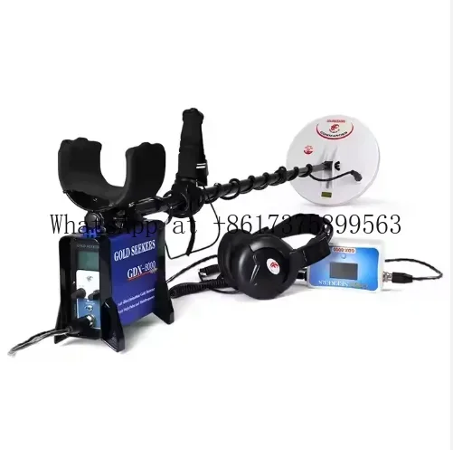 GDX8000 Professional Underground Hand Metal Detector 10 Meter Depth Gold Finder Industrial