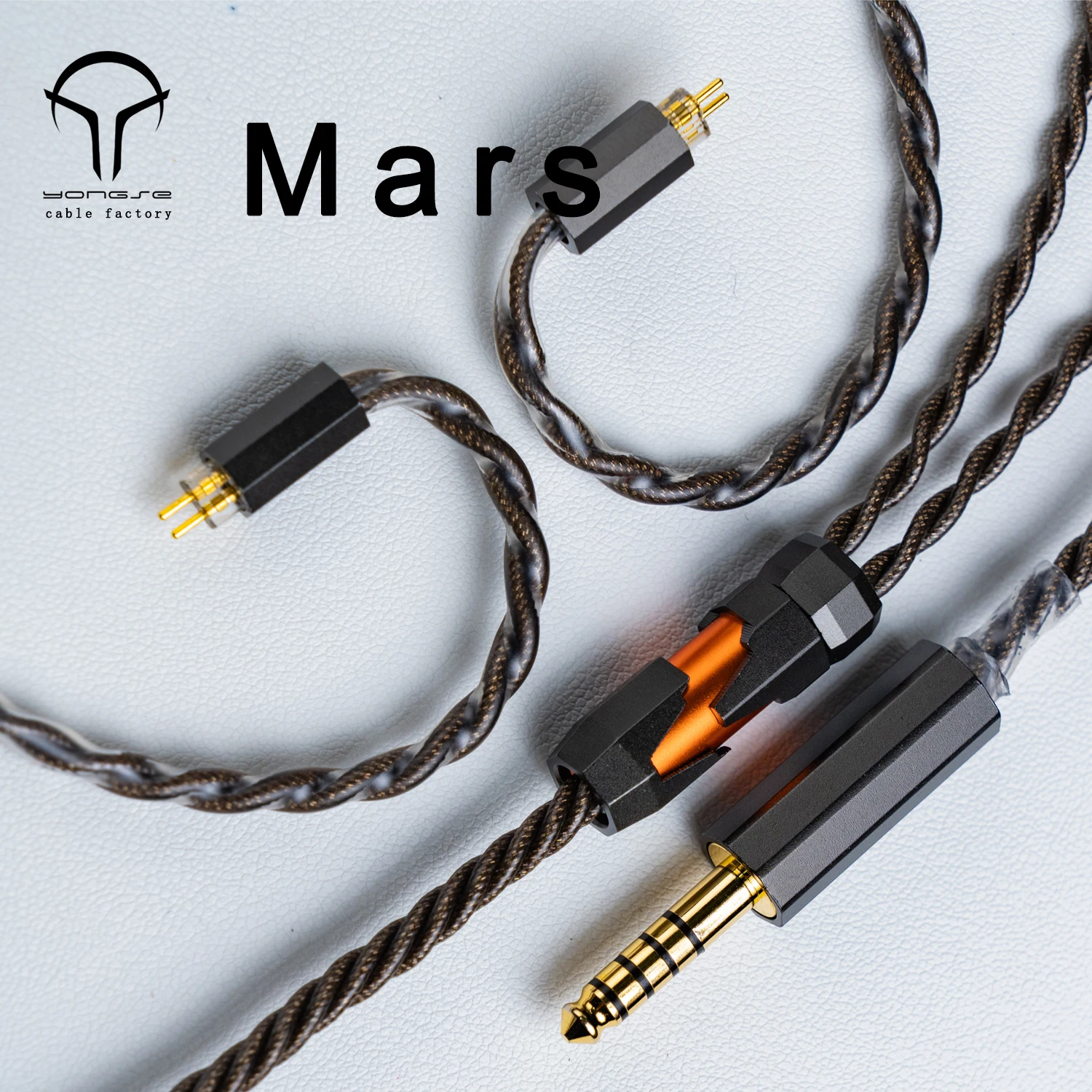 Angelears x Yongse Mars auriculares de aleación de cobre chapados en plata, Cable de actualización, bobina de lámina plateada, Brave Aria Blessing, nuevo