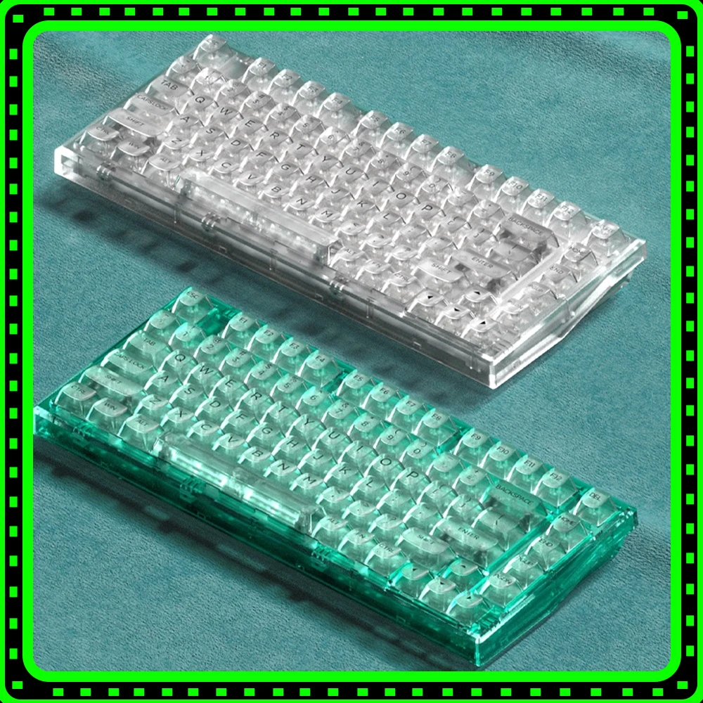 

FL ESPORTS Q75 Трехрежимная механическая клавиатура Игровая клавиатура с подсветкой 82-клавишное крепление с прокладкой RGB с возможностью горячей замены для Win/Mac/Android