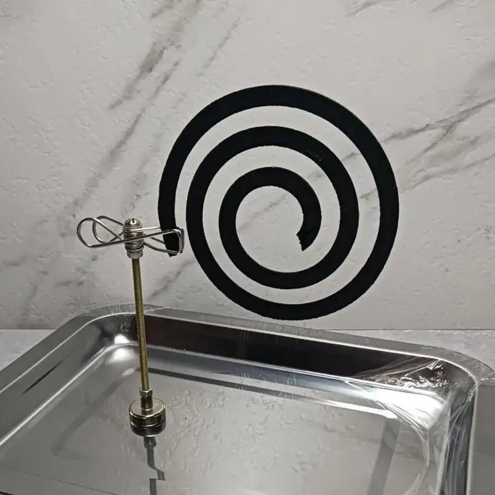 Magnetic Incense & Mosquito Coil Holder Adjustable Angle Cla