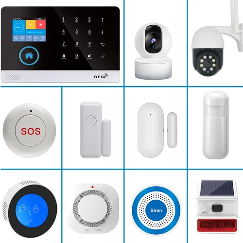 Dispositivo de alarma inteligente PGST, detector de terminal anti robot de 433MHZ, control de vida inteligente, detector de cuerpo humano, alarma de humo