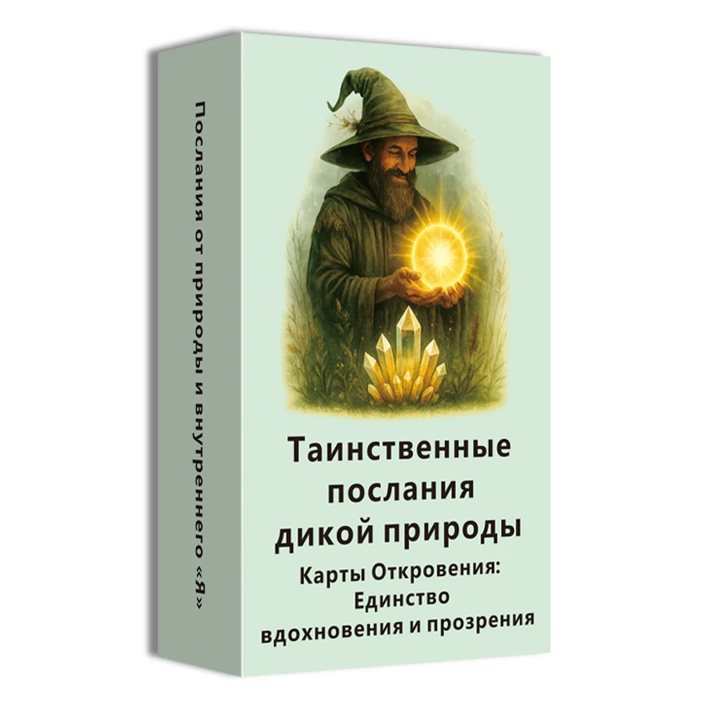 

Оригинальная русская колода карт Oracle, Mystic Whispers, 72 карты, Reflection & Exploration, карточные игры, карты Таро, 12*7 см, 14+