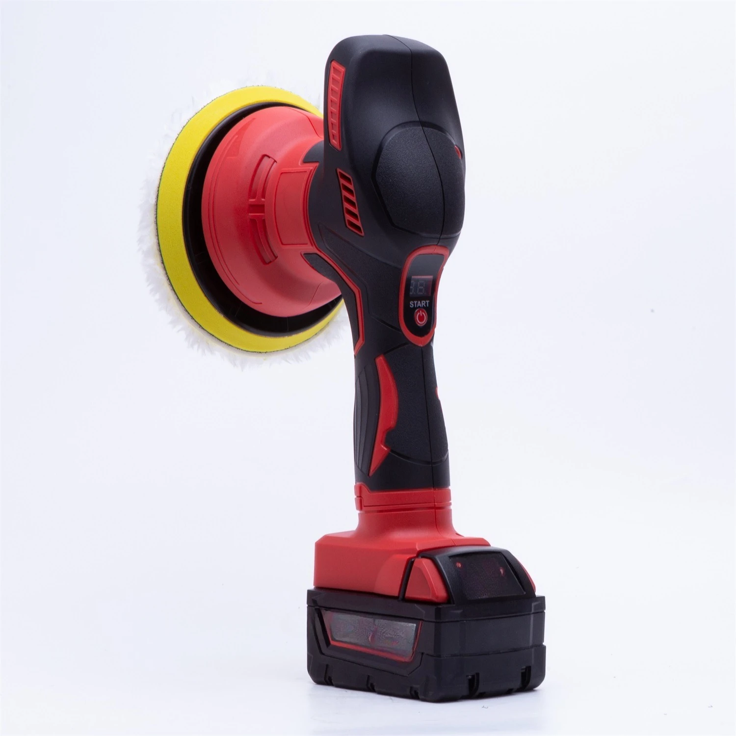 

Car Polisher For Milwaukee 20V Lithium Battery 8-Gear Portable Cordless Electric Waxing Tools Sanding Sealing Glaze Tools