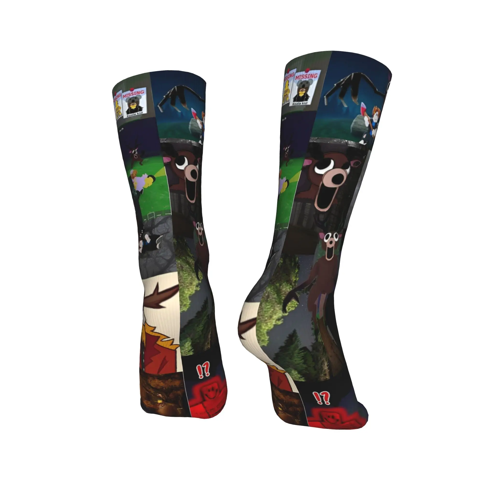 الكبار الرجال الجوارب 99 ليال في الغابة لعبة جوارب الشتاء جودة أنيقة الجوارب الرسم سكيت عدم الانزلاق الجوارب
