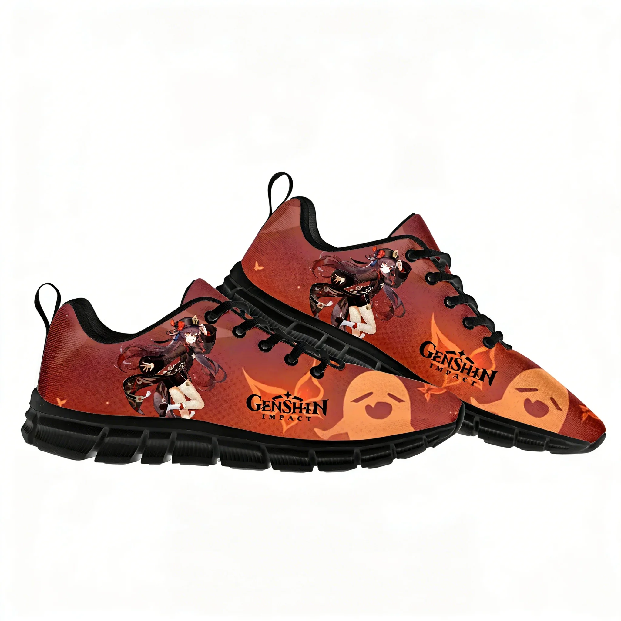 

Genshin Walnut Sneaker Mens Womens Teenagers Customized Sports Shoes Casual High Quality Comfortable Durable Customized Shoes