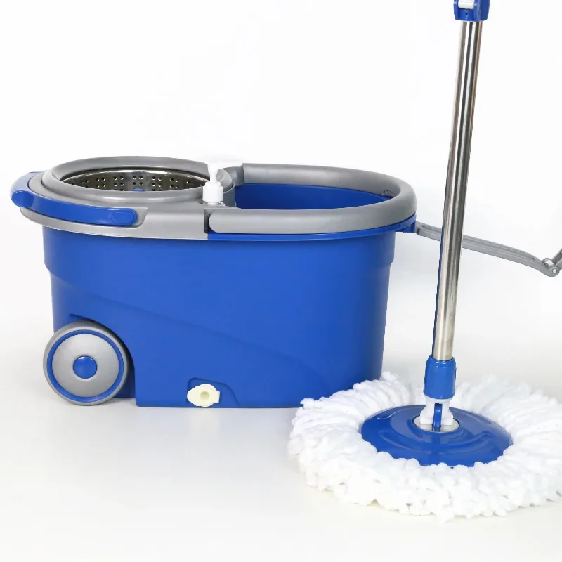 

Stainless Steel 360 Torsion Mop and Bucket Set Household Goods Floor Cleaning Rotary Mop Design