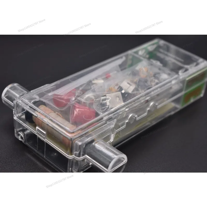 For Short 80m Band Radio Direction Finder Kit, Welding Competition Kit with Transparent