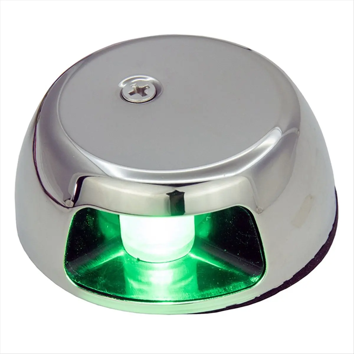 DT57 LATEST MODEL Marine LED Navigation Light Red Green Stainless Steel Side Lights Horizontal Mount 12V for Pontoon and Small B