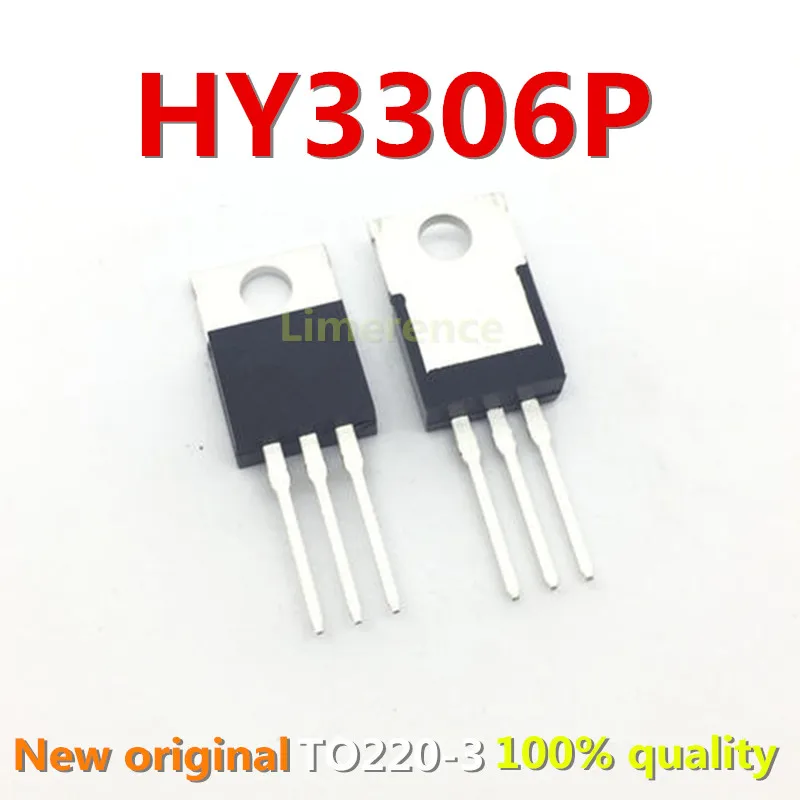 100% nuevo 50 unids/lote original MOSFET  HY3306P  HY3306  TO-220  60V 130A  Transistor