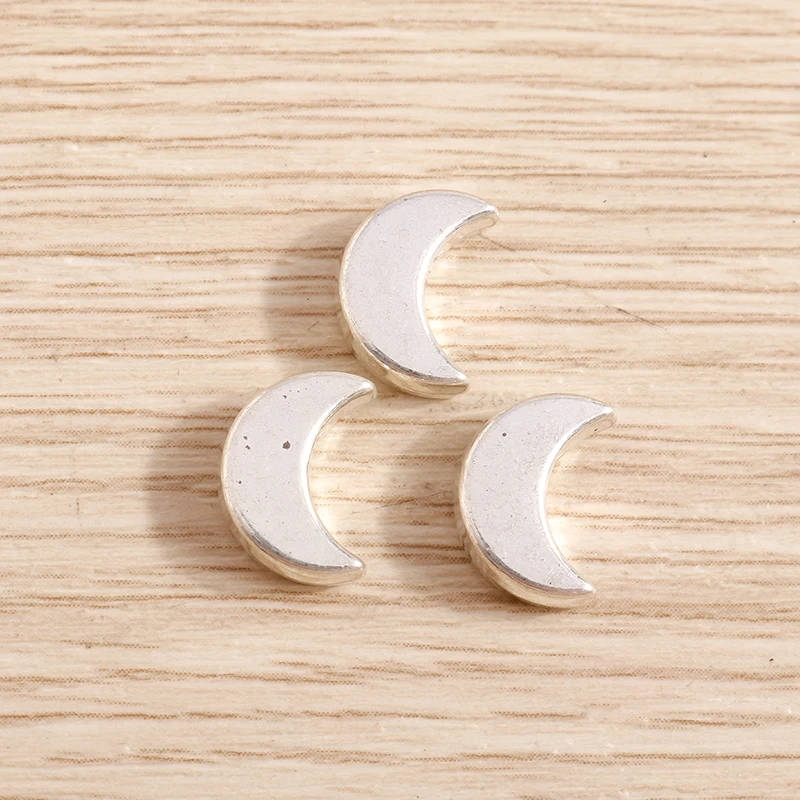 Leslie 20 Stück 13 x 13 mm modische Sterne-Charms, Abstandsperlen für DIY-Armbänder, Schmuckherstellung, Halskette, Ohrringe, Zubehör – Detail 11