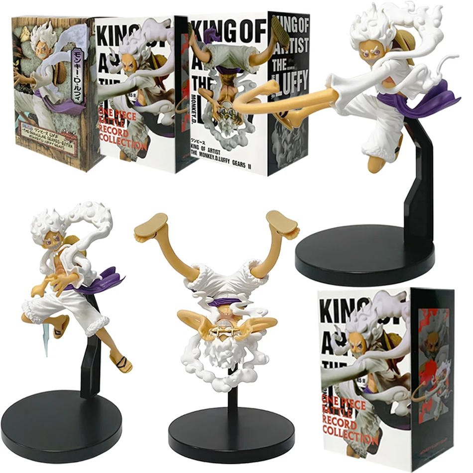 1-3psc EEN STUK Anime Figuur Speelgoed 18 cm Nika Monkey D Luffy Actiefiguren Poppen Pvc Model decoratie Collectible standbeeld Speelgoed Gift