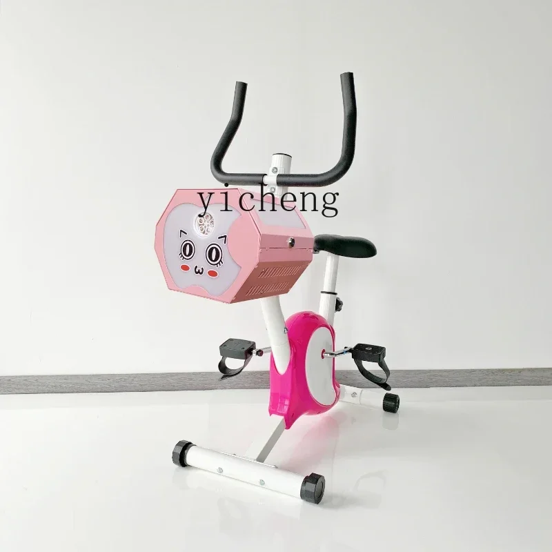 Children's Shared Bubble Bicycle Pedal Remote Control Start Bubble Motorcycle Square Night Market Stall