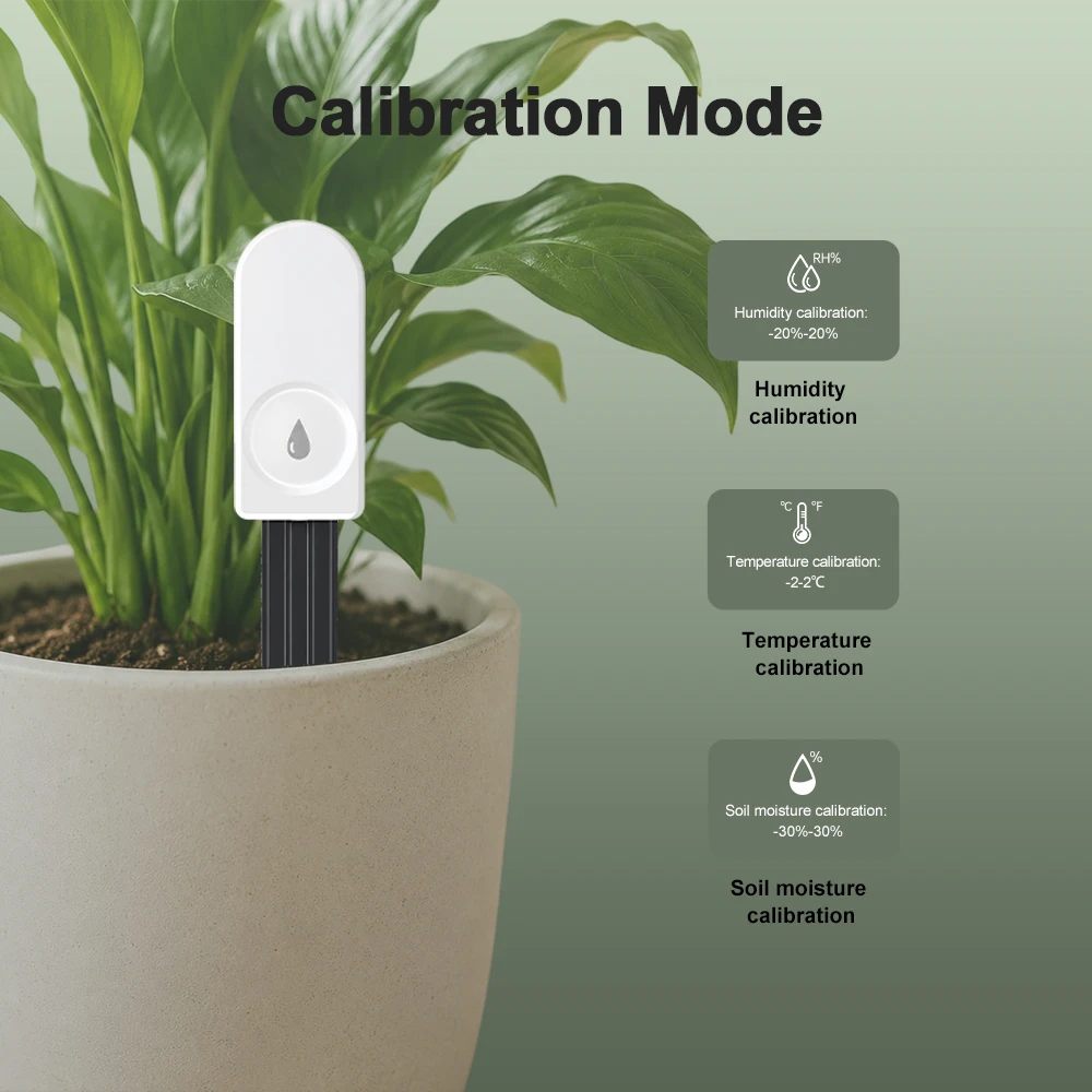 ZigBee Bodenfeuchtigkeitsmessgerät für Landwirtschaft, Rasen, Pflanzen & Blumen Praktischer Garten-Hygrometersensor – Detail 16