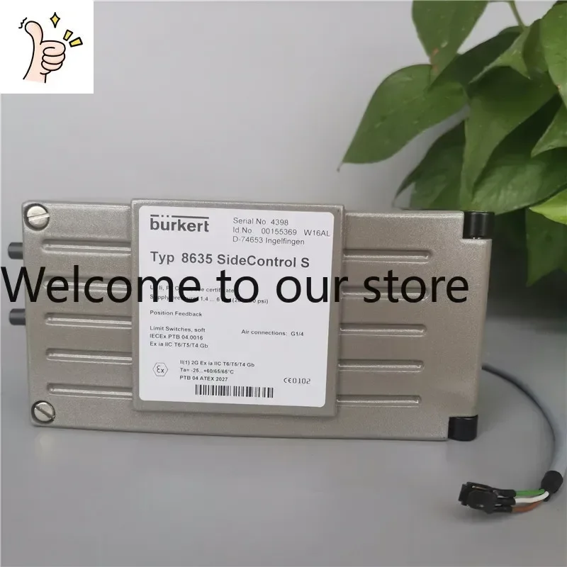 2026.4Burkert8635 Baode Explosion-proof Control Valve Positioner Position Adjuster 00155369 G1/4