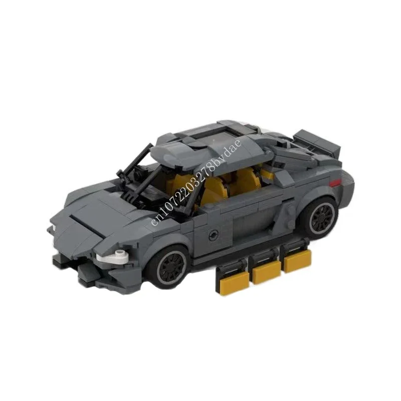 MOC-Blocos de Construção Modelo Sportscar para Crianças, Tecnologia Bricks, Brinquedos de Montagem, Presentes DIY, Koenigsegge, Gemeraes, Sportscar, 433Pcs