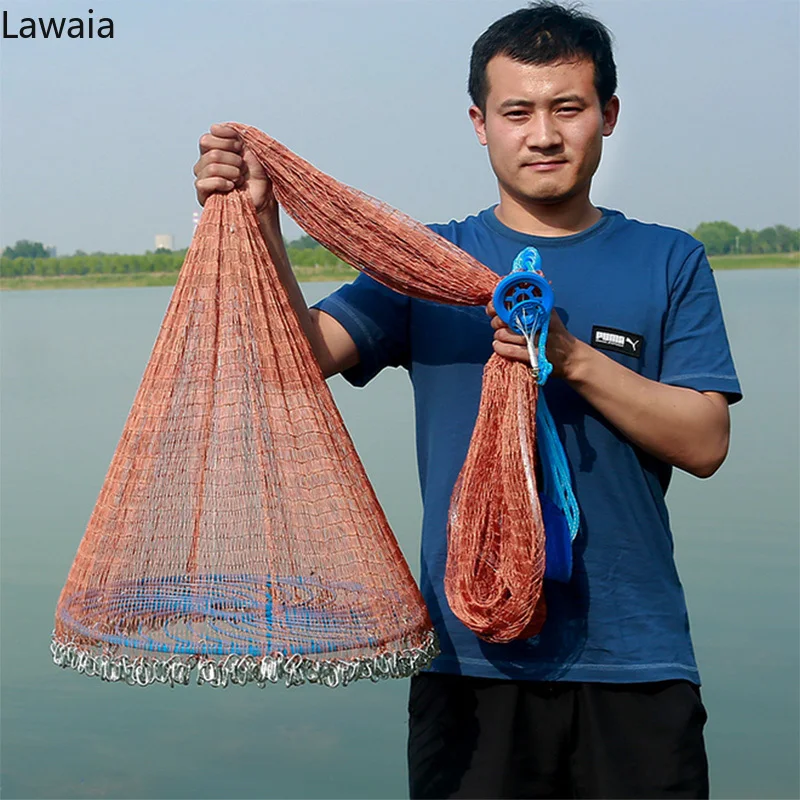 hand-cast-braided-fishing-net-braided-cable-iron-chain-pendant-fishnet-blue-ring-throwing-network-multi-strand