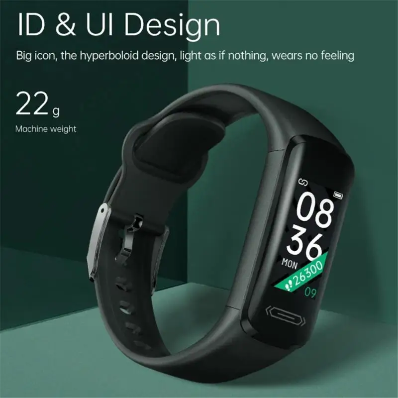 

Smart Watch The V101 Real-time Ambient Body Temperature Monitoring Heart Rate HRV Blood Pressure Breathing Smart Bracelet