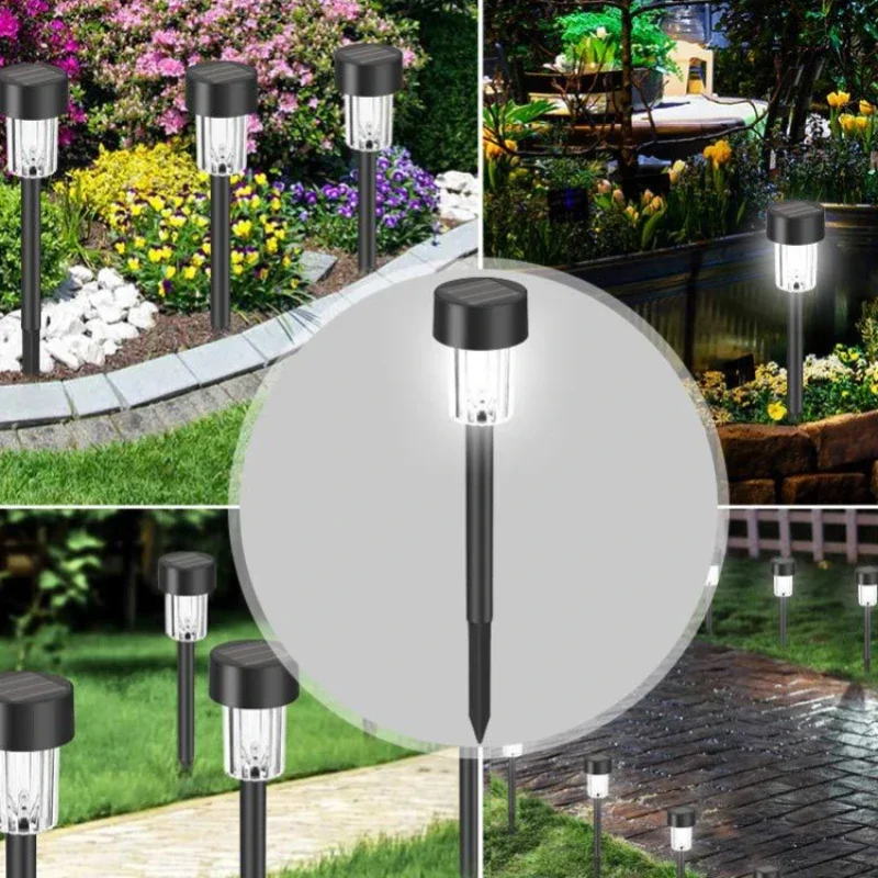 

12pcs Solar Outdoor Lights Garden Lamp Solar Powered Waterproof Landscape Path Outdoor for Yard Backyard Lawn Patio Decorative