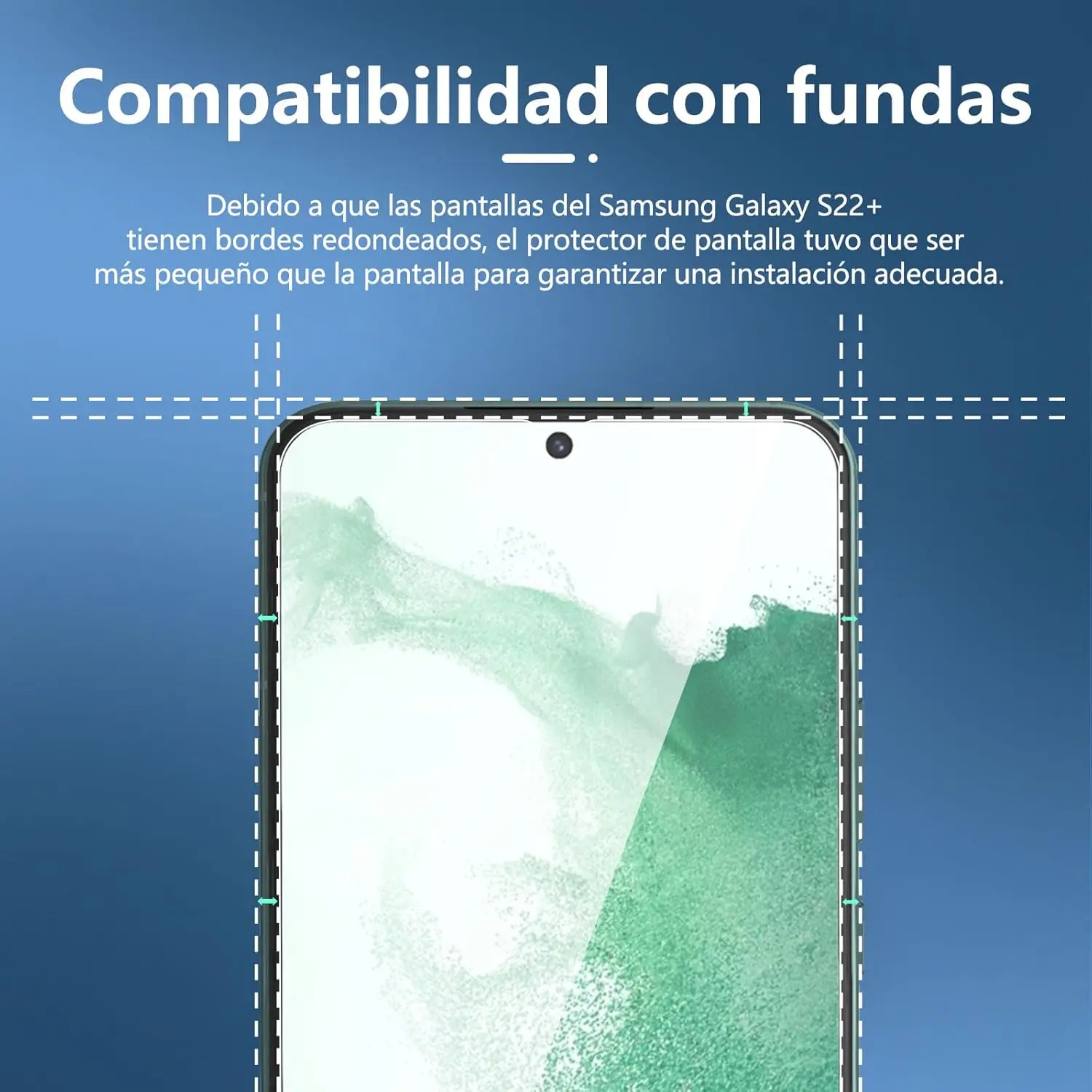 

For Samsung Galaxy S22Plus S23plus tempered glass high-definition anti drop screen protector