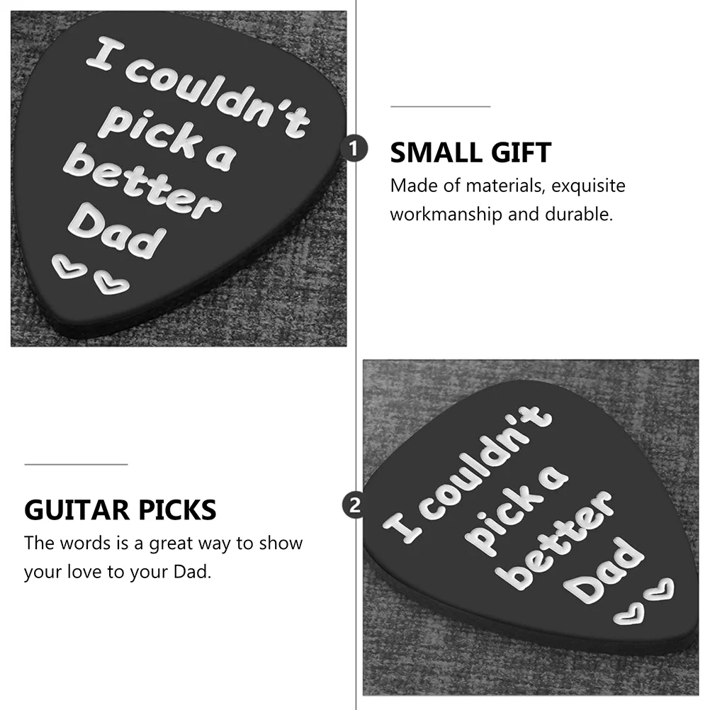 2 قطعة جيتار بليكتروم اختيار مادة مميزة تستخدم طويلة الأمد مجموعات التصميم الإبداعي هدية صغيرة يختار الغيتار الأسود #2