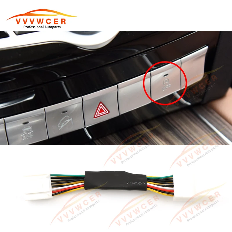 For Haval H7 H9 Automatic Stop Start Engine Systerm Off Eliminator Adaptor Plug Cable Smart Start Stop Canceller