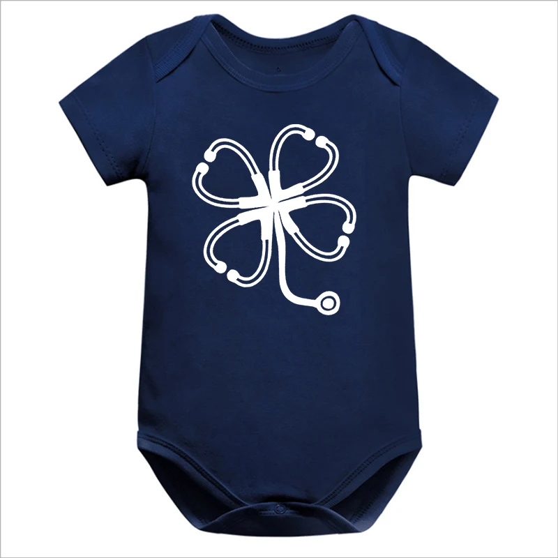 

Nurse St Patrick's Day Infant Clothes Nurse Baby Clothes Shamrock Baby Onesie rish Nurse Bodysuits Lucky Baby Boy Clothes Cute