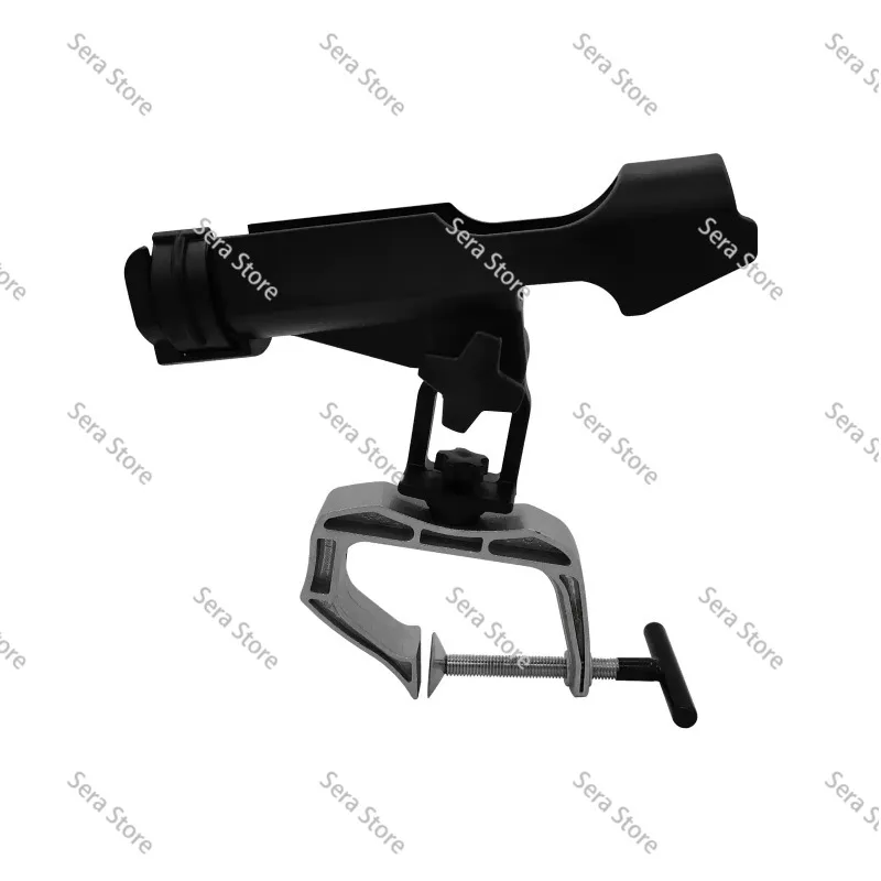RH20 Adjustable Boat Fishing Rod Holder - Universal Rail Mount for Raft/Yacht, Heavy Duty Marine-Grade Aluminum Anti-Rust Design