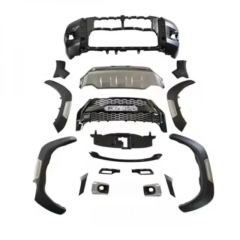 

2020 Hot Selling Hilux Body Kit New Style Auto Spare Parts Upgr To Rocco Car Accessories