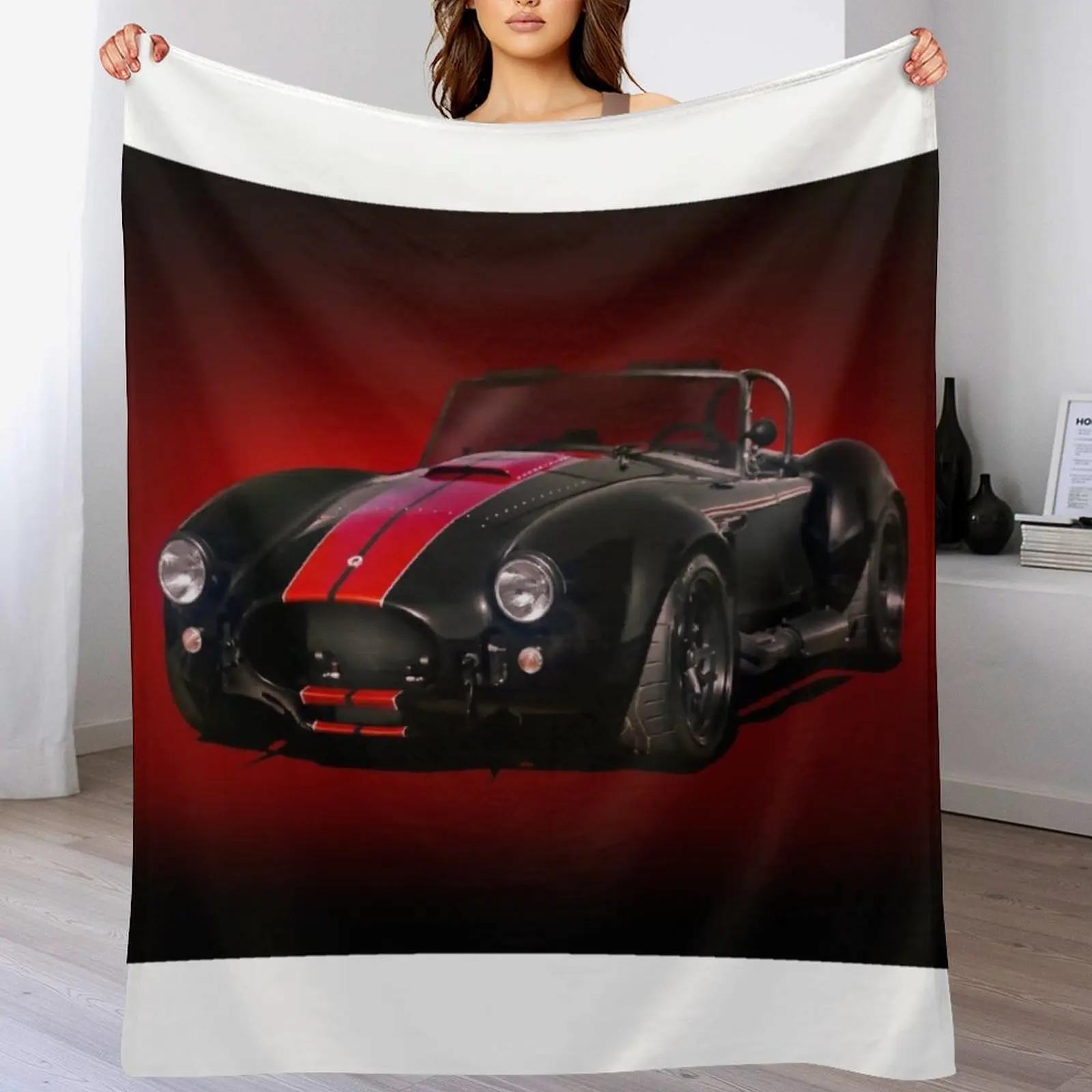 

1965 Superformance Cobra Replica Throw Blanket Stylish Couch Blanket for Home Living Room
