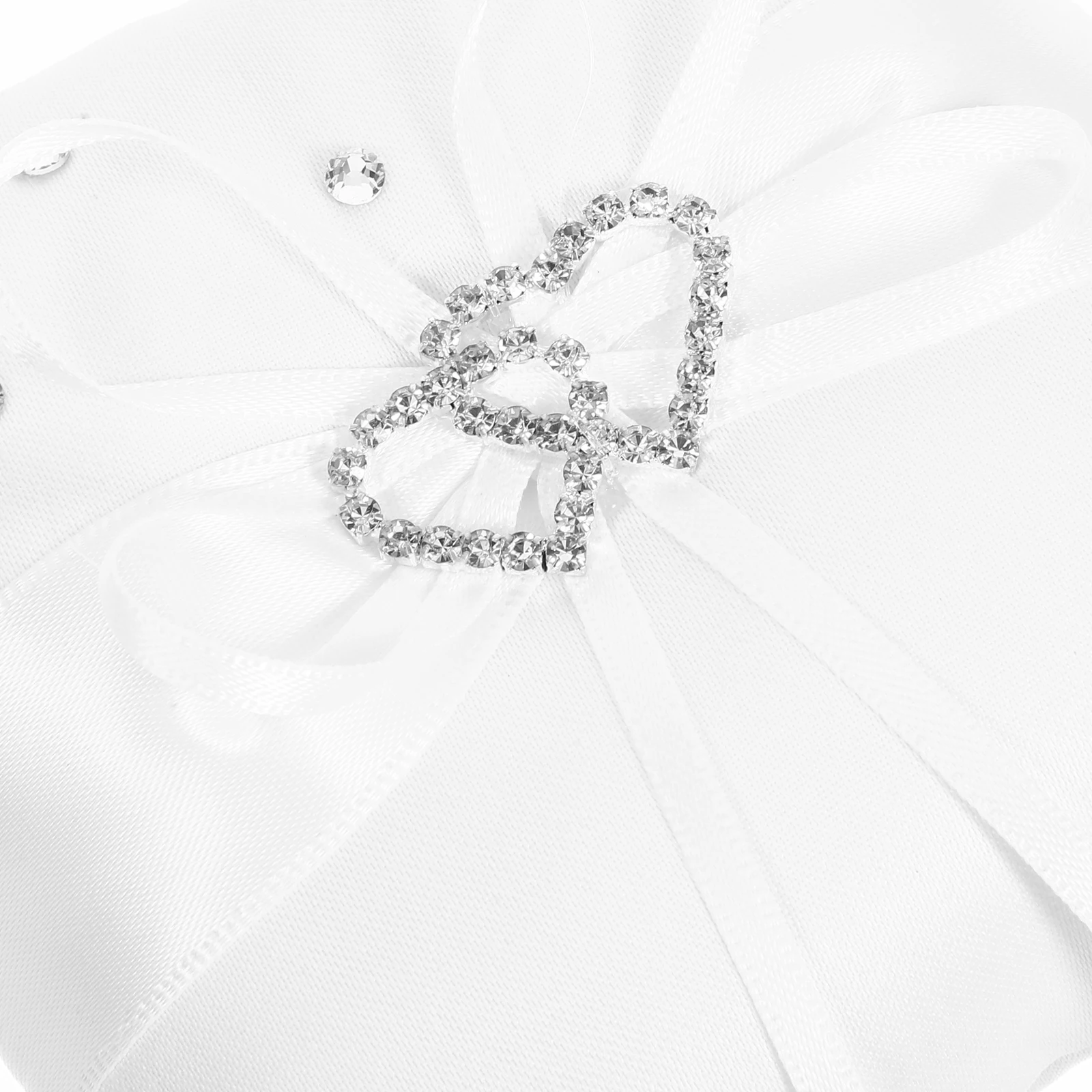 

10 *10cm Bride Ring Pillow Bridal Accessory Wedding Accessories Ceremony Bearer for Decoration Rings Satin Decorative Pillows