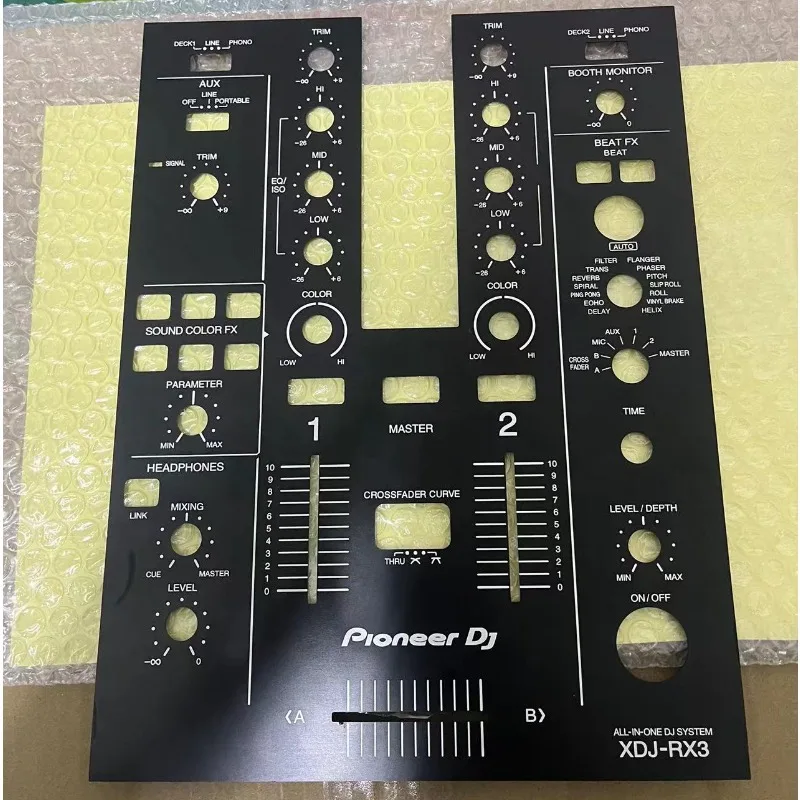 Pioneer XDJRX3 mixer middle panel pionner XDJRX3 complete set, mid-board DJ