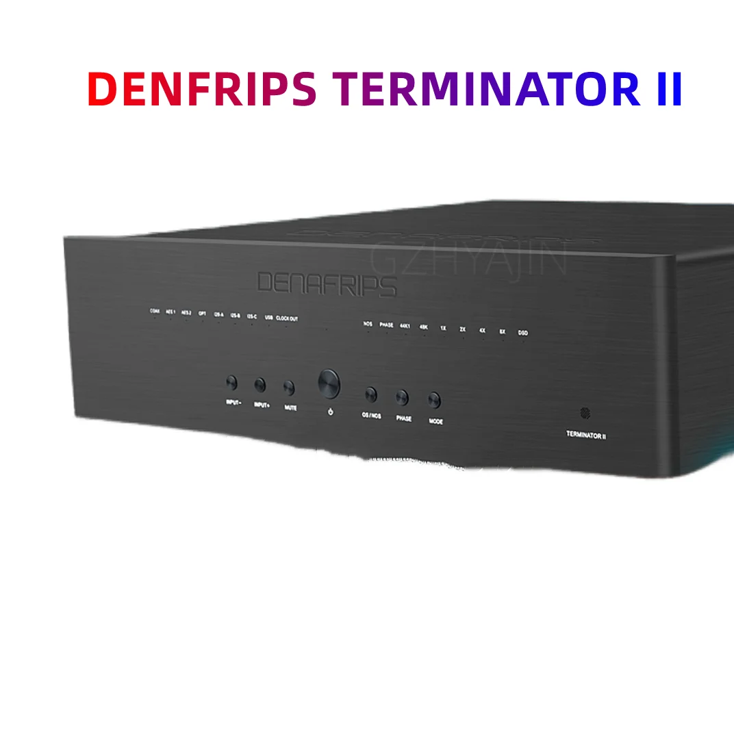 Denafrips TERMINATORII12th-1 Resistor diskret R2R dekoder DAC seimbang penuh PCM1536 DSD1024 DAC R2R tangga 32Bit AMANERO USB