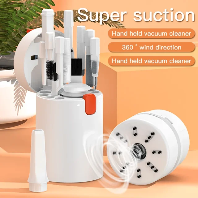 Nowy zestaw słuchawkowy Bluetooth 21 w 1 do czyszczenia klawiatury komputera, długopis, zatyczki do uszu, wielofunkcyjny zestaw szczotek do czyszczenia ekranu