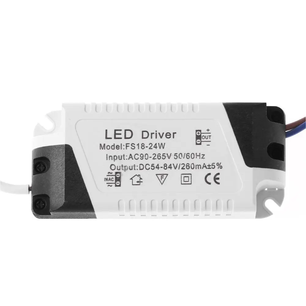 Nouveau pilote LED 3W-36W, étanche, installation facile, panneau lumineux, alimentation à courant Constant, accessoires lumineux