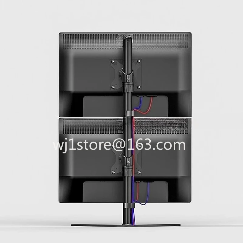 Dual screen monitor holder, computer base, desktop rack, universal 17-32 inch