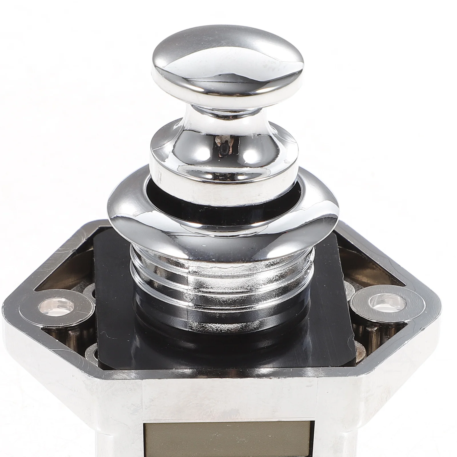 

Push Button Latch Lock Keyless Cabinet Door Latches for Drawer Cupboard Yacht Rv Mobile Homes Push Button Latch