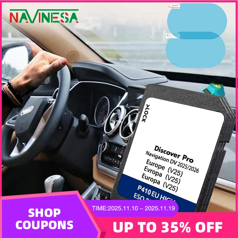 

for VW Golf 5G 2013-2017 Sedan Discover Pro Media 64GB Navigation Sat Nav DV V25 GPS SD Card Update Europe Map Sat Nav