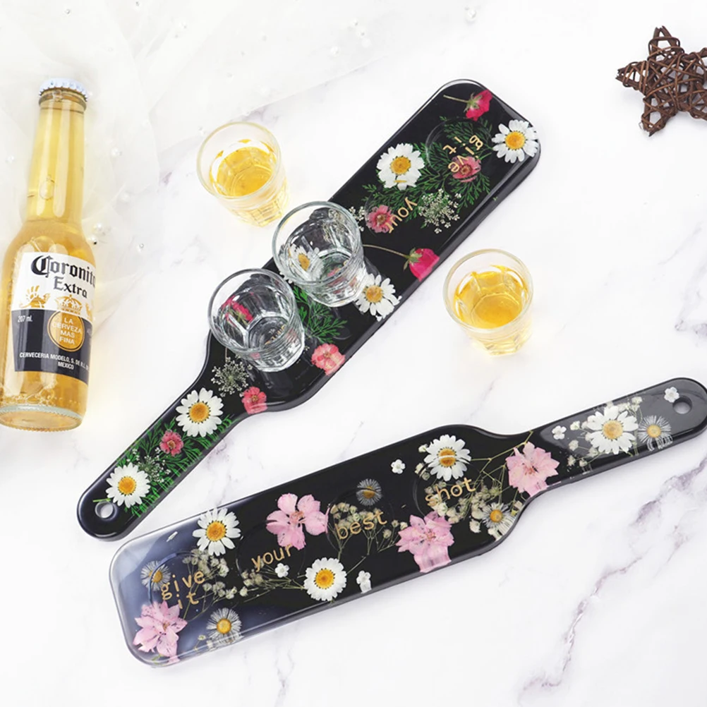 

Silicone Glass Tray Making Mold H made Craft Tool Pallet Racks Crystal Epoxy Tray Casting Mould DIY Practical Glass