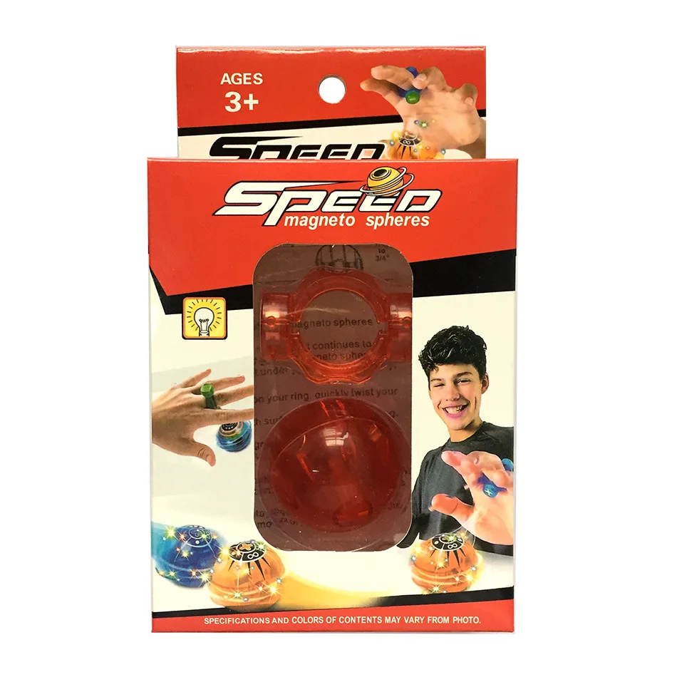 4-12y giocattoli per bambini Fidget giroscopio dito decompressione sensore a sfera magnetica Spinner riduttore di Stress giocattoli antistress