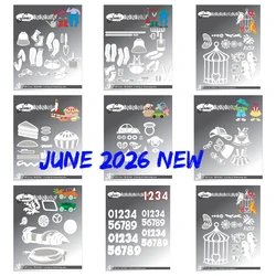 Elegant Shaped Frames Metal Cutting Dies and Danske Tekster Stamps DIY Scrapbooking Card Stencil Paper Cards Stamp Die Sheets