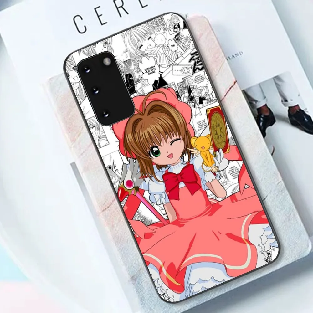 Anime Card Captor Sakura Phone Case For Samsung S 9 10 20 21 22 23 30 23plus lite Ultra FE S10lite Fundas