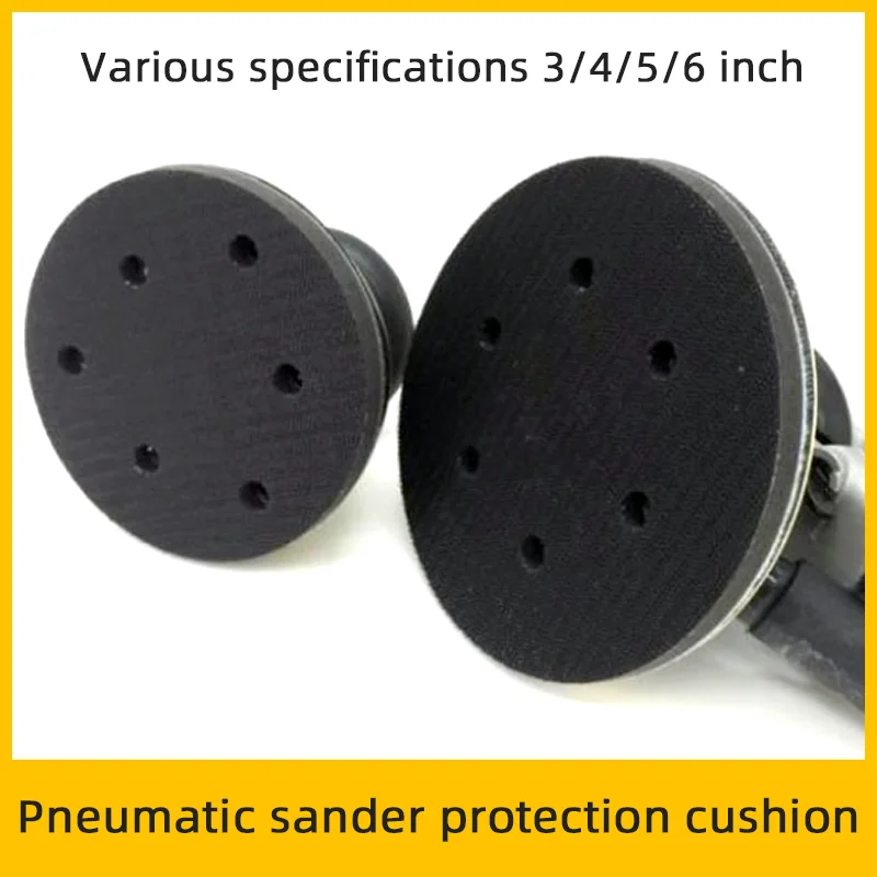 

Thick Pneumatic Sander Cushion Dry Grinder Sponge Pad Soft Cushion 56-inch Self-adhesive Grinder Tray Protection Pad