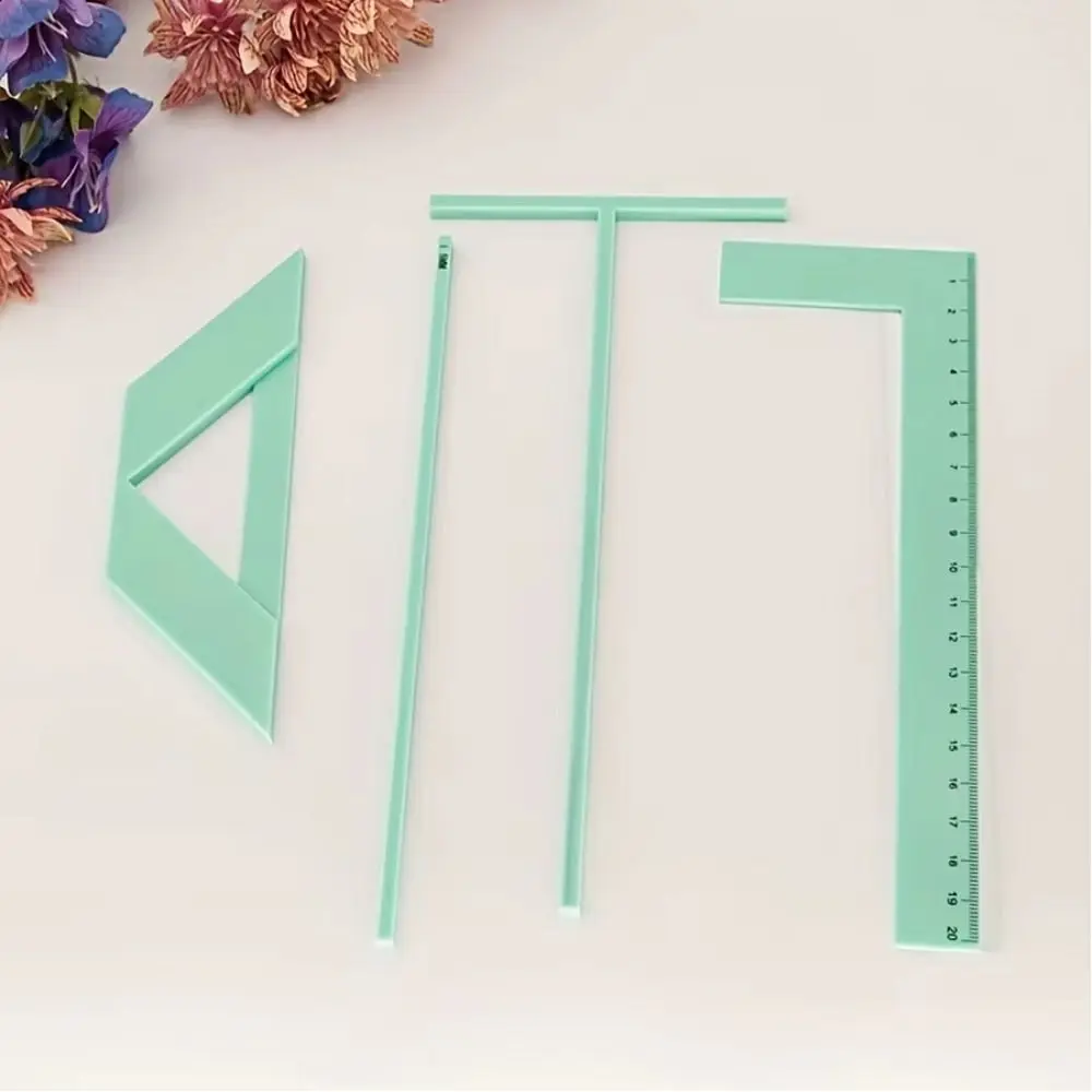 conjunto-de-reguas-guia-de-espacamento-para-encadernacao-regua-t-regua-l-regua-para-scrapbooking-regua-verde-para-encadernacao-de-diarios-e-Albuns