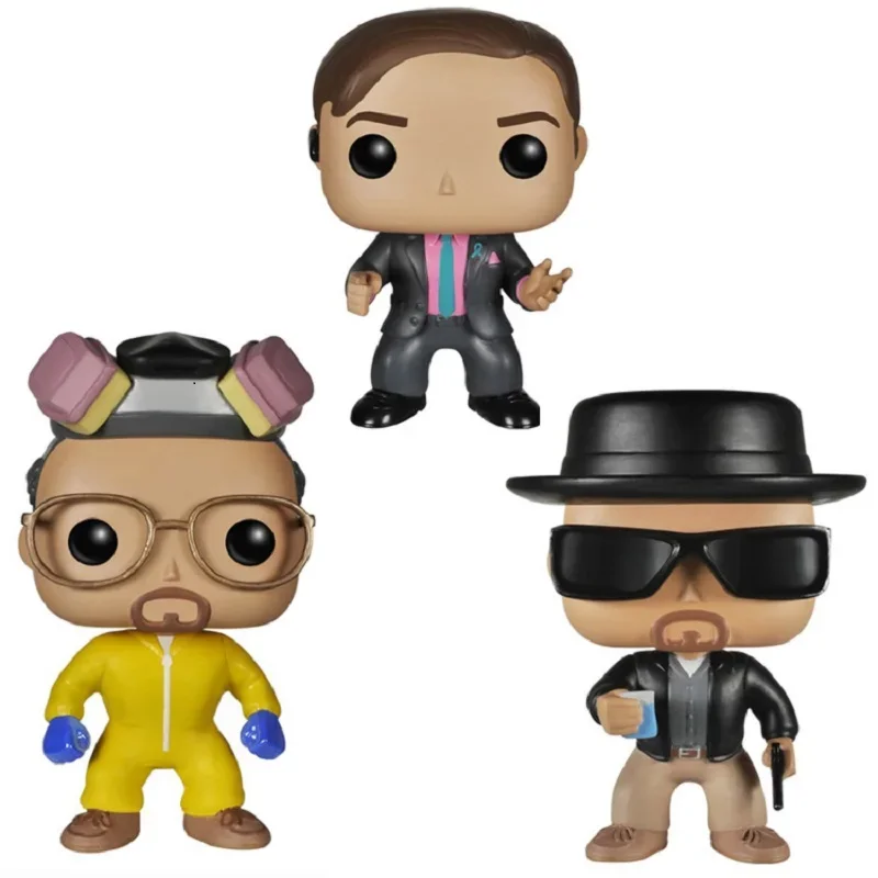 Funko POP Breaking Bad #161 162# HEISENBERG #163 Saul #160 Walter White #165 Mike #167 Vinyl Action Figure Collection Model Toys