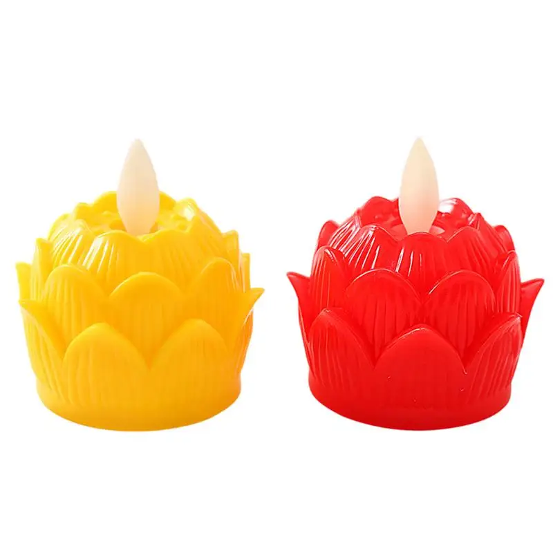 Led Candle Light Led Flameless 12Pieces Candle Lamp Buddhist Lights 100 Hour Tea Light Waterproof Battery Operated Lamp