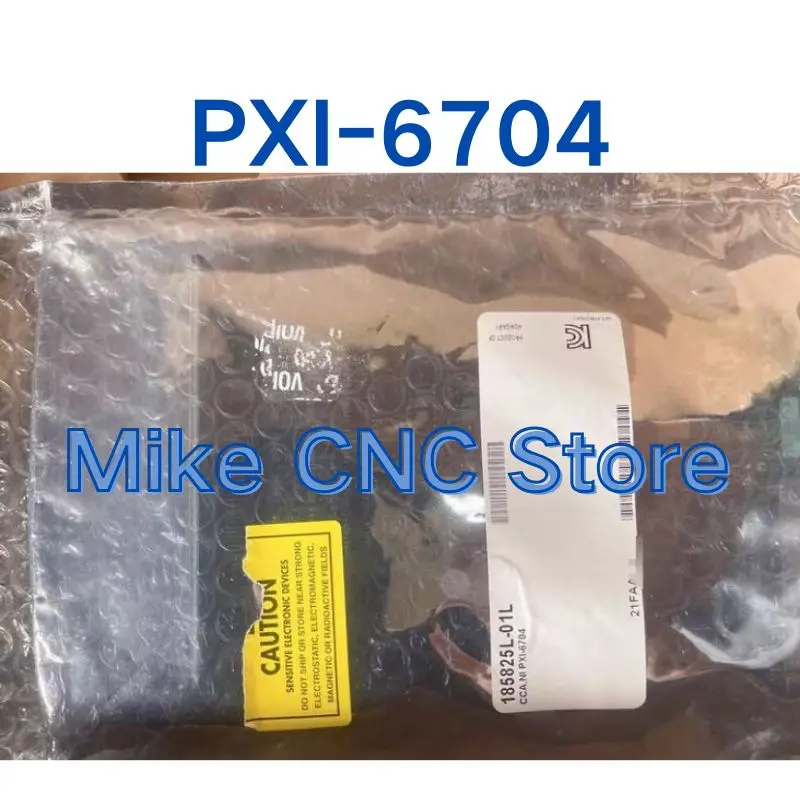 New PXI-6704 data acquisition card for fast shipping
