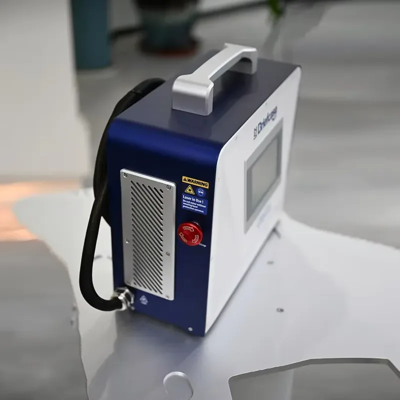Latest Model Portable Fiber Laser Welding Machine Air Cooled QCW Handheld Laser Welder & Cutter for Metal Sheets