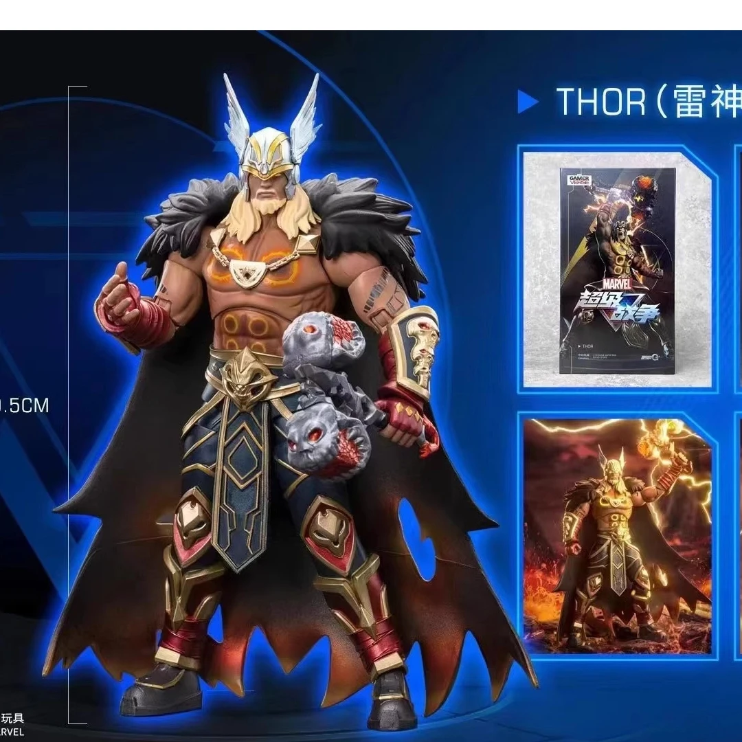 شخصيات أصلية من ZD Toys Super War مجموعة Thor Star شخصيات الحركة للبالغين