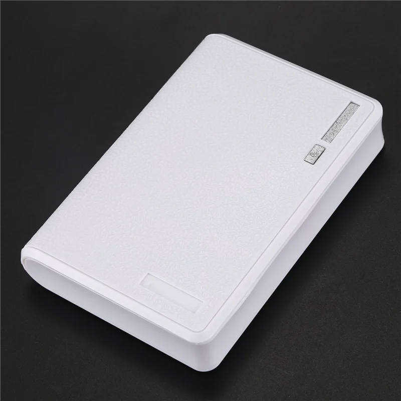 

3X Portable USB Charger 5V 2A 18650 Power Bank Battery Box For Iphone6 Smartphone Colour:White