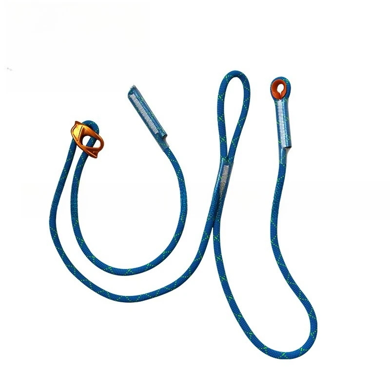 

Outdoor Adjustable Rock Climbing Movable Cable Double Head Monotonic Adjustment Length Cable Adjuster Protection Rope